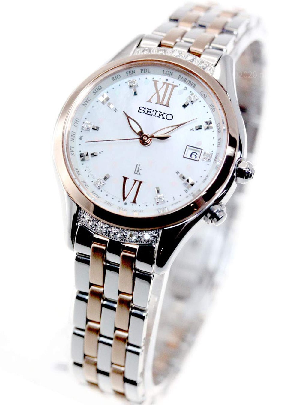 SEIKO LUKIA 2020 Sakura Blooming Limited Edition Ladies Watch SSVV058 - Japanese Made JDM Automatic Watch for Women | Perfect for Spring Fashion, Special Occasions & Watch Collectors