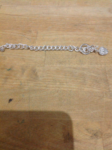 Sterling Silver Heart Link Bracelet for Women - Elegant & Dainty Jewelry Gift for Her - Perfect for Valentine's Day, Anniversary & Special Occasions