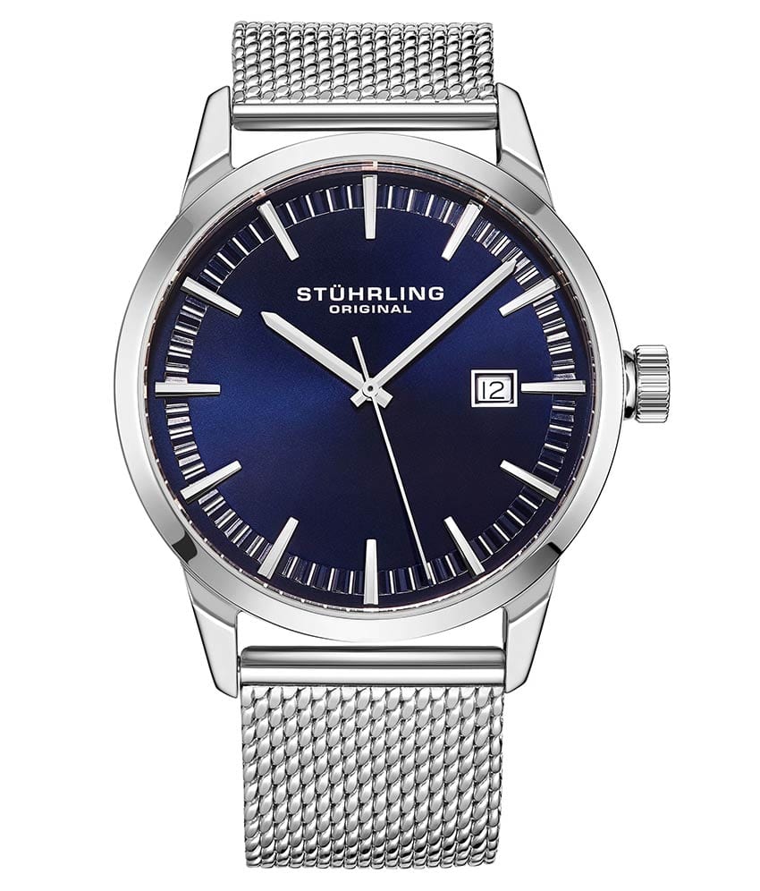 Ascot 555M Quartz 42mm Classic Men's Watch - Elegant Dress Watch for Business, Formal Occasions & Everyday Wear