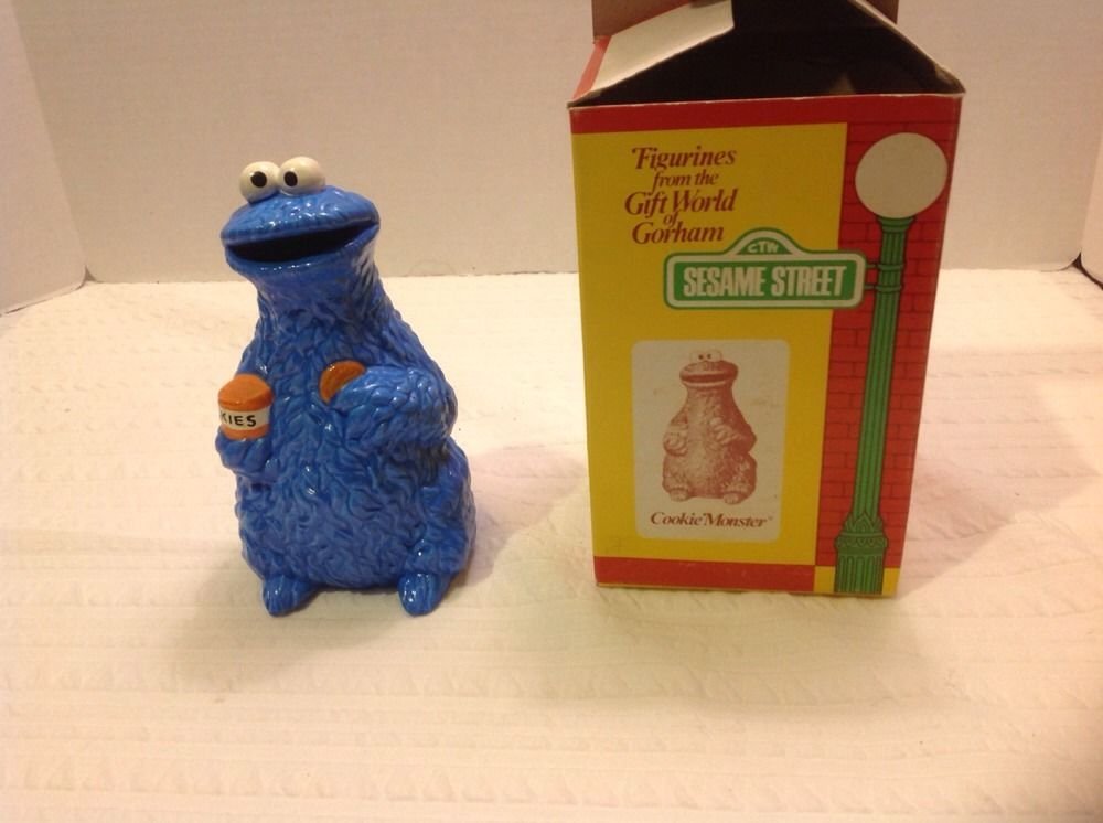 Vintage Gorham Cookie Monster Silverplate Spoon 7792 - 1976 Collectible for Cookie Lovers & Sesame Street Fans - Perfect for Display, Gifts, and Nostalgic Decor