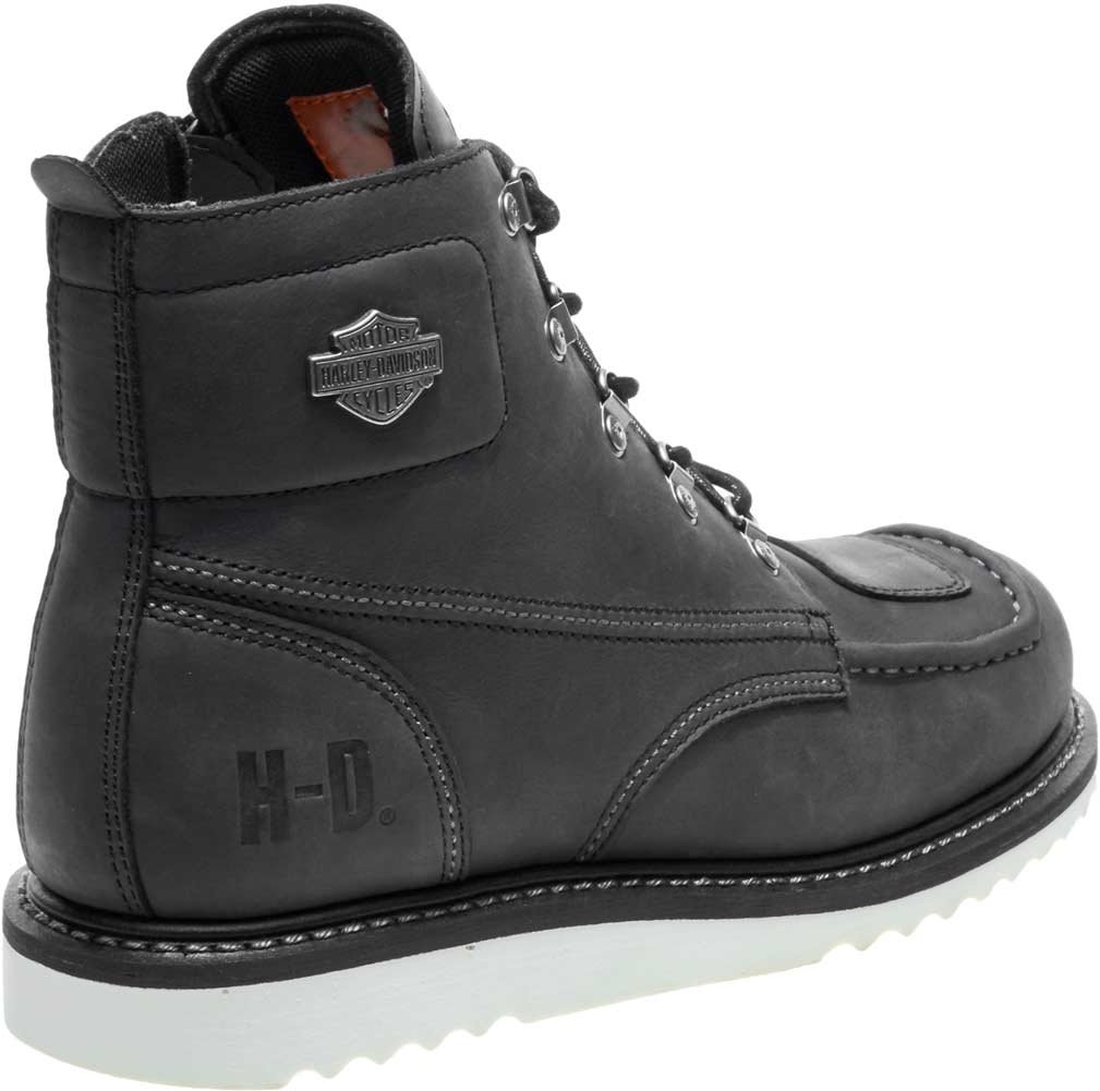 Harley-Davidson Men's Hagerman 5-Inch Brown Leather Motorcycle Boots - Durable Riding Footwear for Cruiser Bikers & Long-Distance Touring