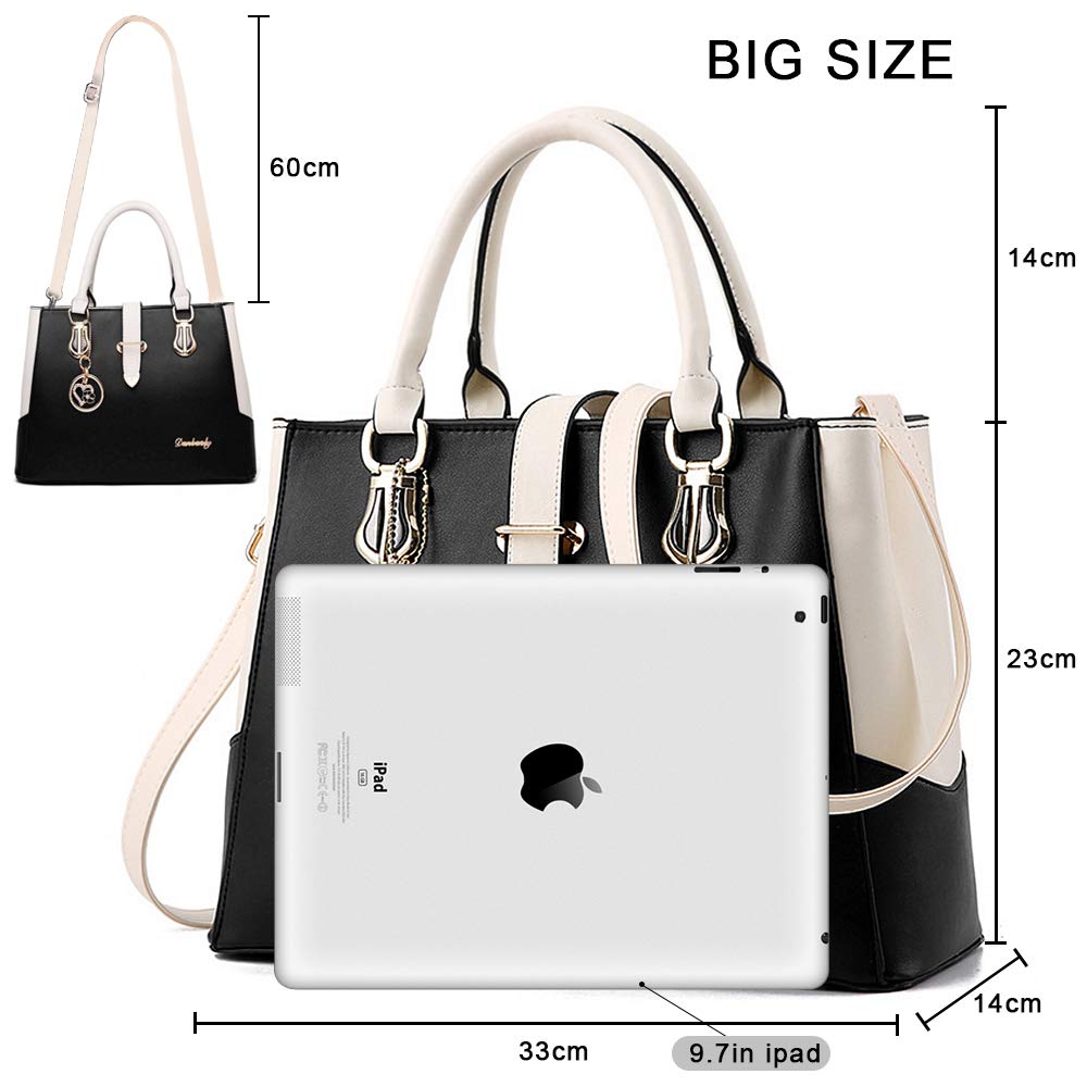 Stylish Women's Purses & Handbags - Tote, Shoulder & Crossbody Bags with Detachable Long Strap | Perfect for Work, Travel & Everyday Use