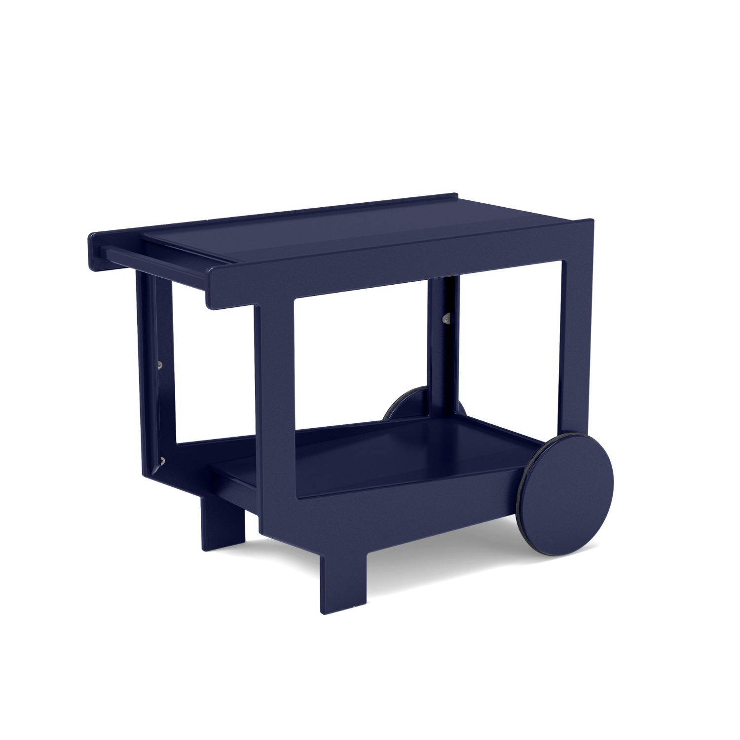 Loll Lollygagger Bar Cart - Premium Rolling Drink Cart with Wheels for Home Bar, Party & Outdoor Entertaining | Mobile Beverage Station for Cocktails, Wine & Coffee