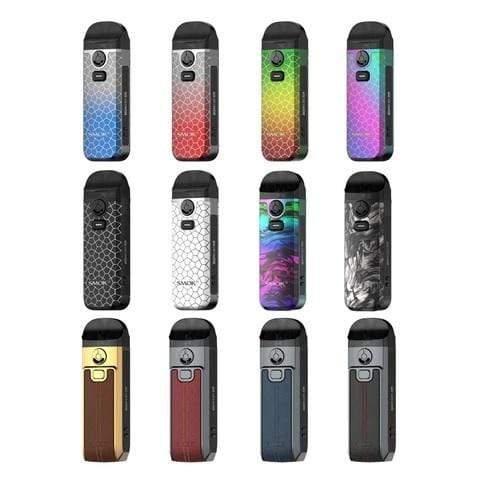 SMOK NORD 4 80W Pod Kit - Rechargeable Vape Starter Kit with Adjustable Wattage & OLED Display | Perfect for On-the-Go Vaping & Cloud Chasing