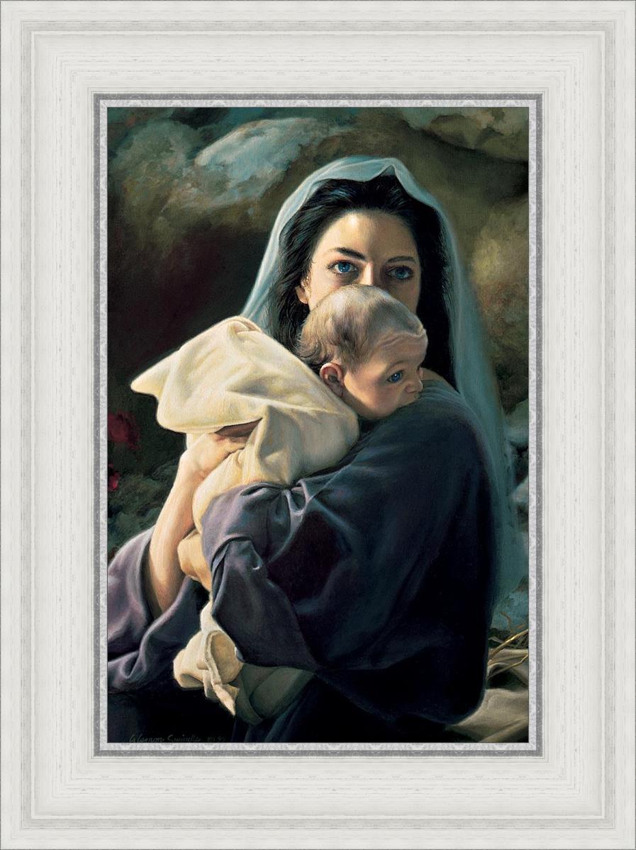 Be It Unto Me Religious Painting by Liz Lemon Swindle - Inspirational Christian Art for Home, Church & Office Decor