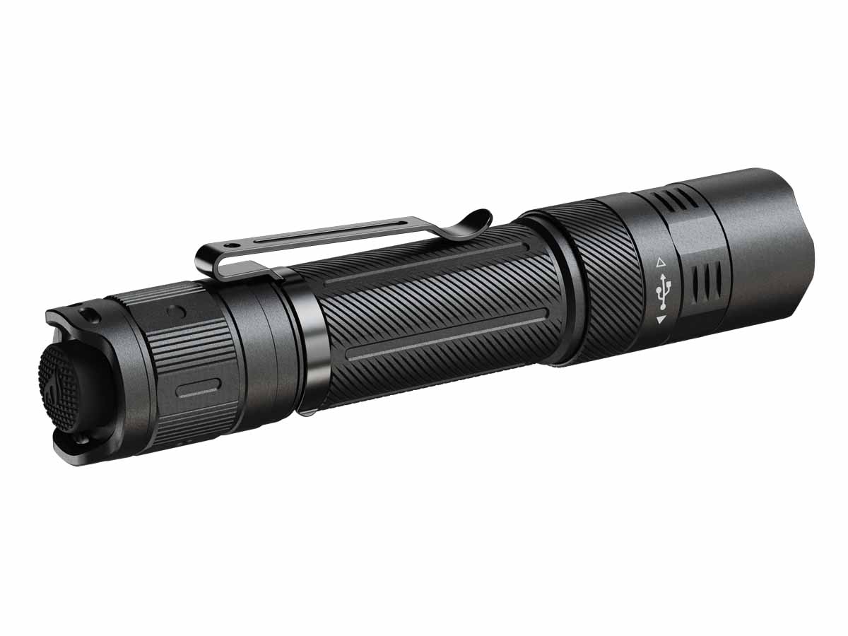 Fenix PD32R Rechargeable Flashlight - 1000 Lumens, USB-C Charging, Compact & Powerful LED Flashlight for Camping, Hiking, Emergency, and Outdoor Adventures