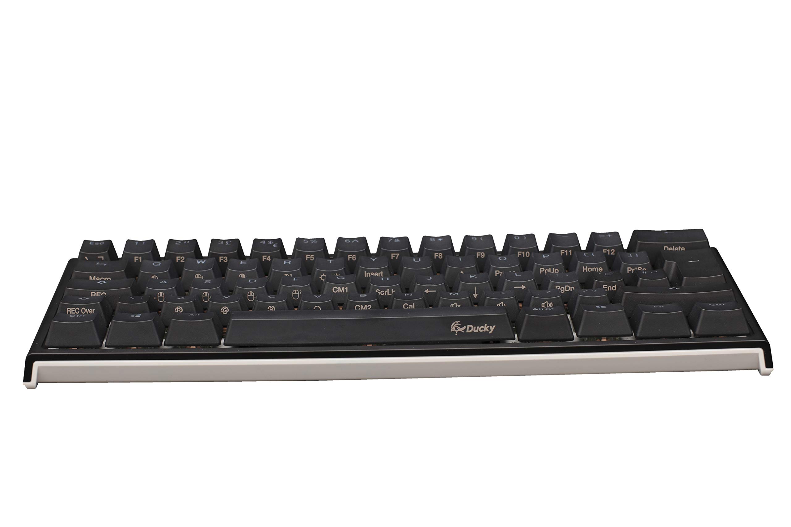 Ducky One 2 Mini 60% RGB Mechanical Gaming Keyboard - Cherry MX Brown Switches, Customizable Backlit for PC & Mac | Perfect for Esports, Typing & Office Work