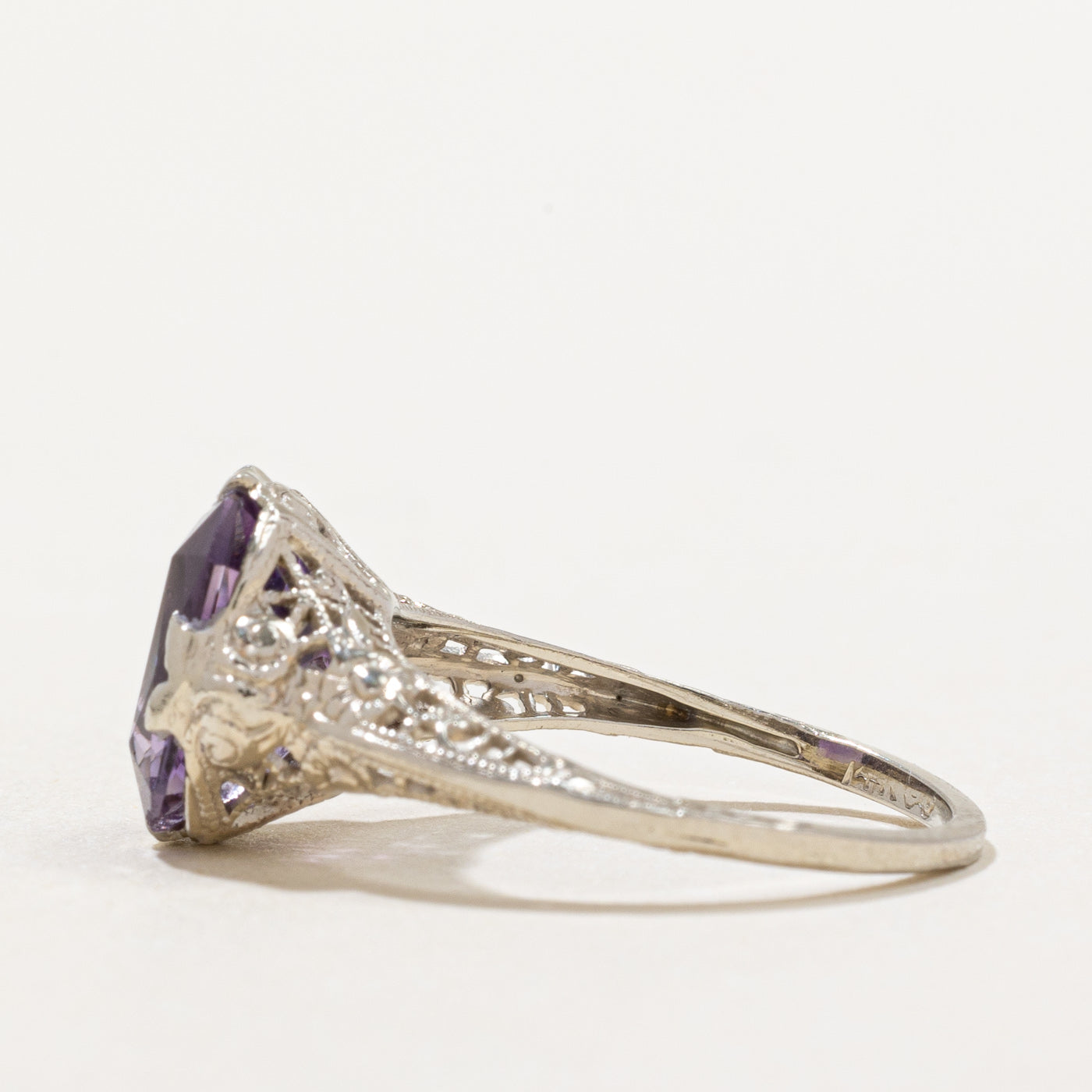 2.86ct Amethyst Cocktail Ring for Women - Size 6 | Elegant Purple Gemstone Statement Ring for Parties, Weddings & Evening Events