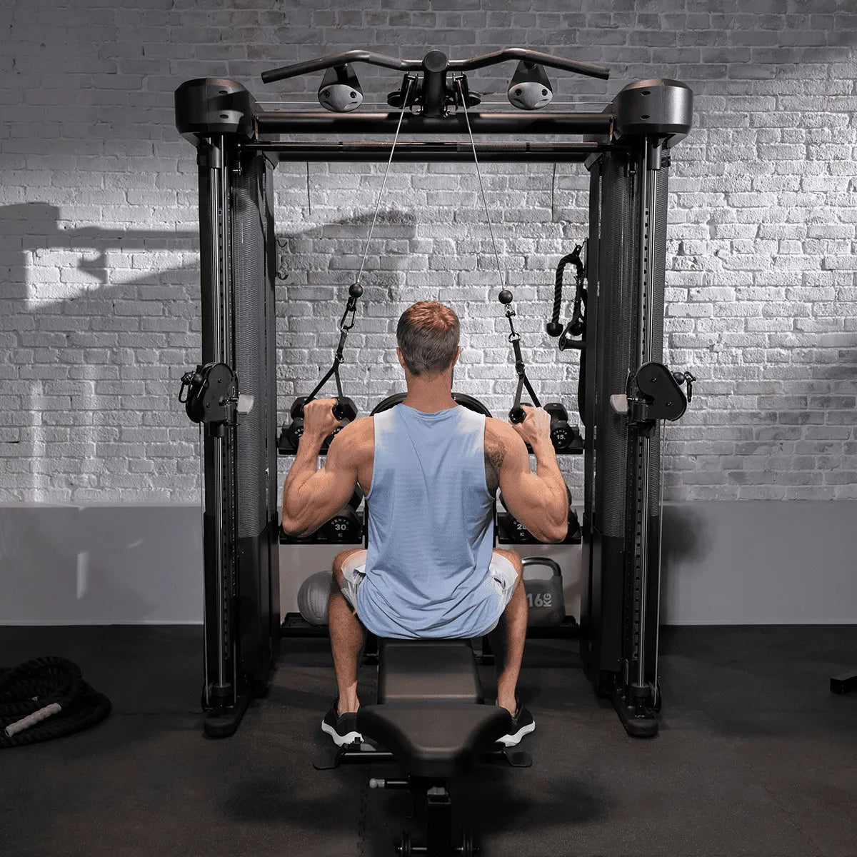 Inspire FT2 Pro Smith Functional Trainer - Home Gym Strength Training Equipment for Full Body Workouts | Perfect for Home Fitness, Weight Lifting & Muscle Building