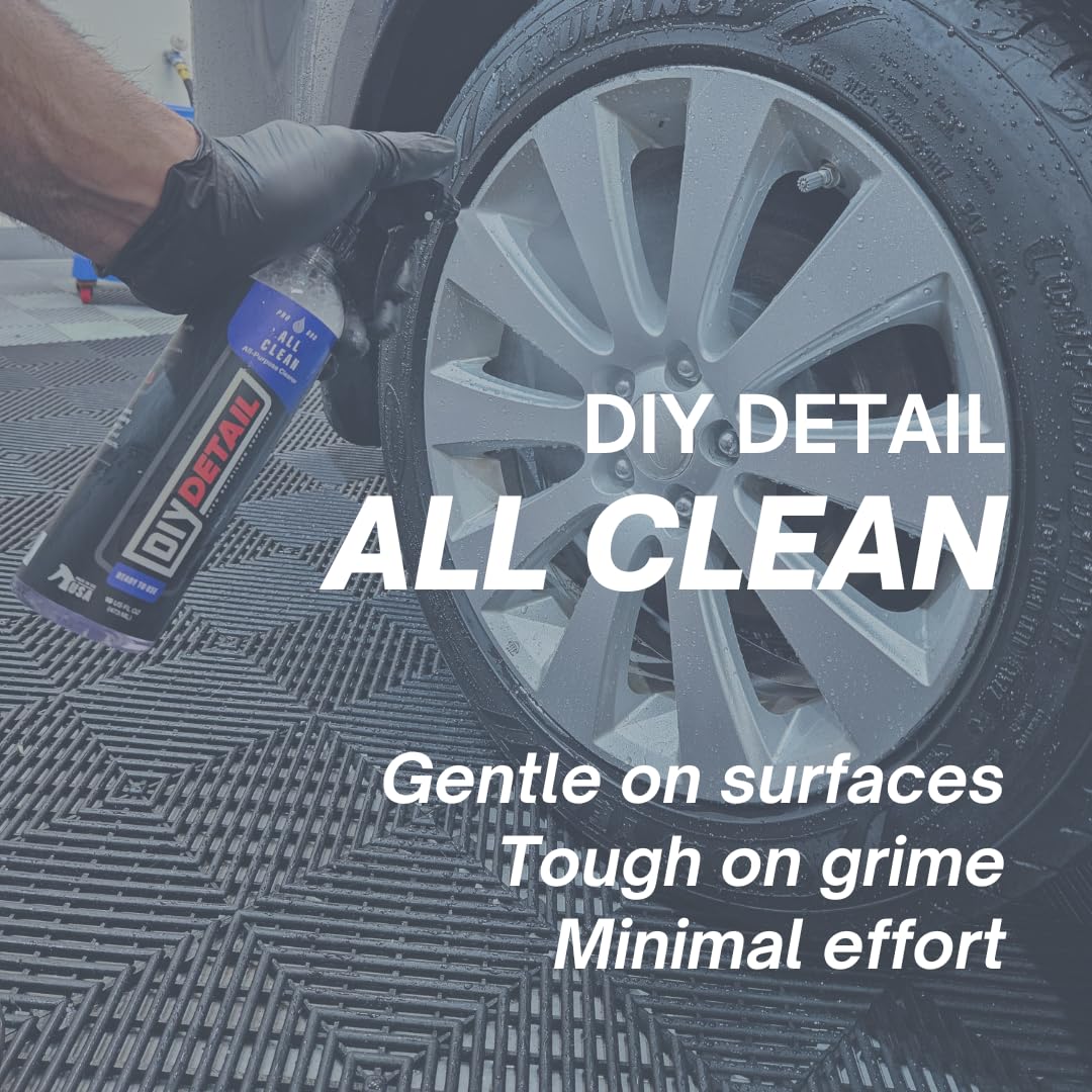 All Clean Multi-Surface Automotive Cleaner - Powerful Citrus-Based Degreaser & Cleaner (16oz) | Removes Grease, Dirt & Stains from Cars, Trucks & Motorcycles | Ideal for Interior & Exterior Cleaning