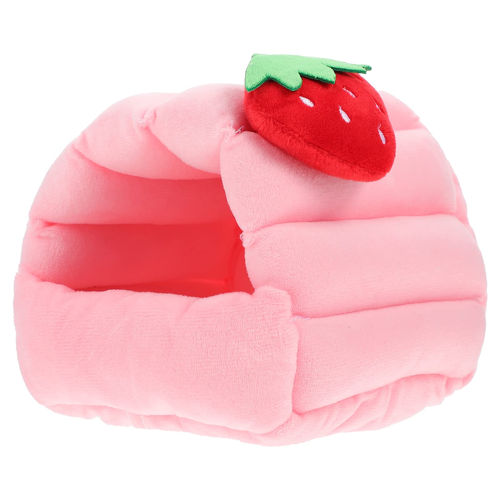 iplusmile 1pc Warm Hamster Nest House Bed - Cozy Chinchilla Cave & Rat Sleeping Bed - Plush Small Pet Bedding for Hamsters, Rabbits, Squirrels - Perfect for Cage Accessories & Small Animal Comfort