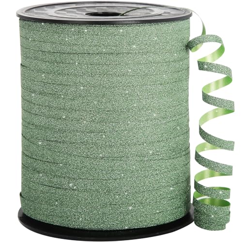 Glitter Green Ribbon