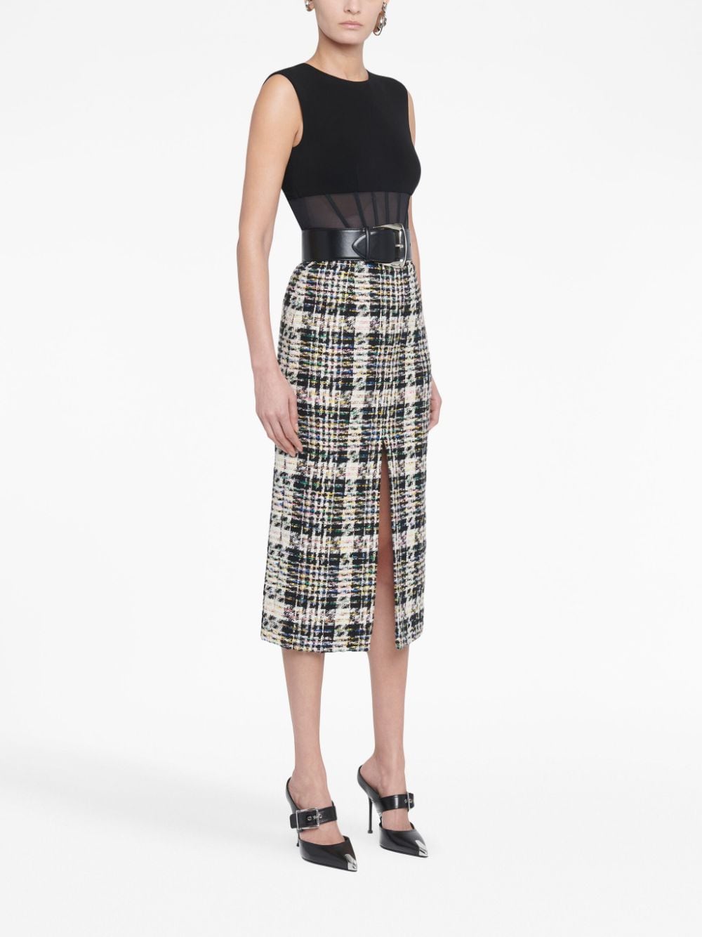 Alexander McQueen Women's Multi-Color Skirts - Fashionable Pleated Midi & Mini Skirts for Party, Work & Casual Wear