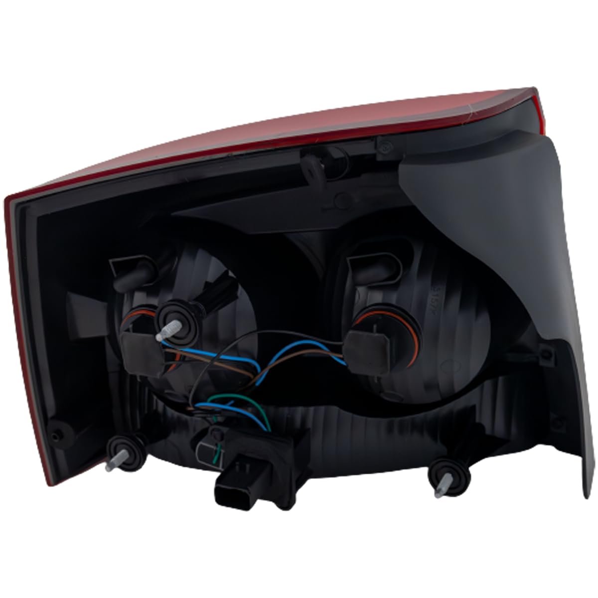 BAP Compatible Charger 09-10 Tail Lamp RH Assembly - Replacement Right Rear Light for Dodge Charger 2009-2010 Models - Perfect for Night Driving & Enhanced Vehicle Safety