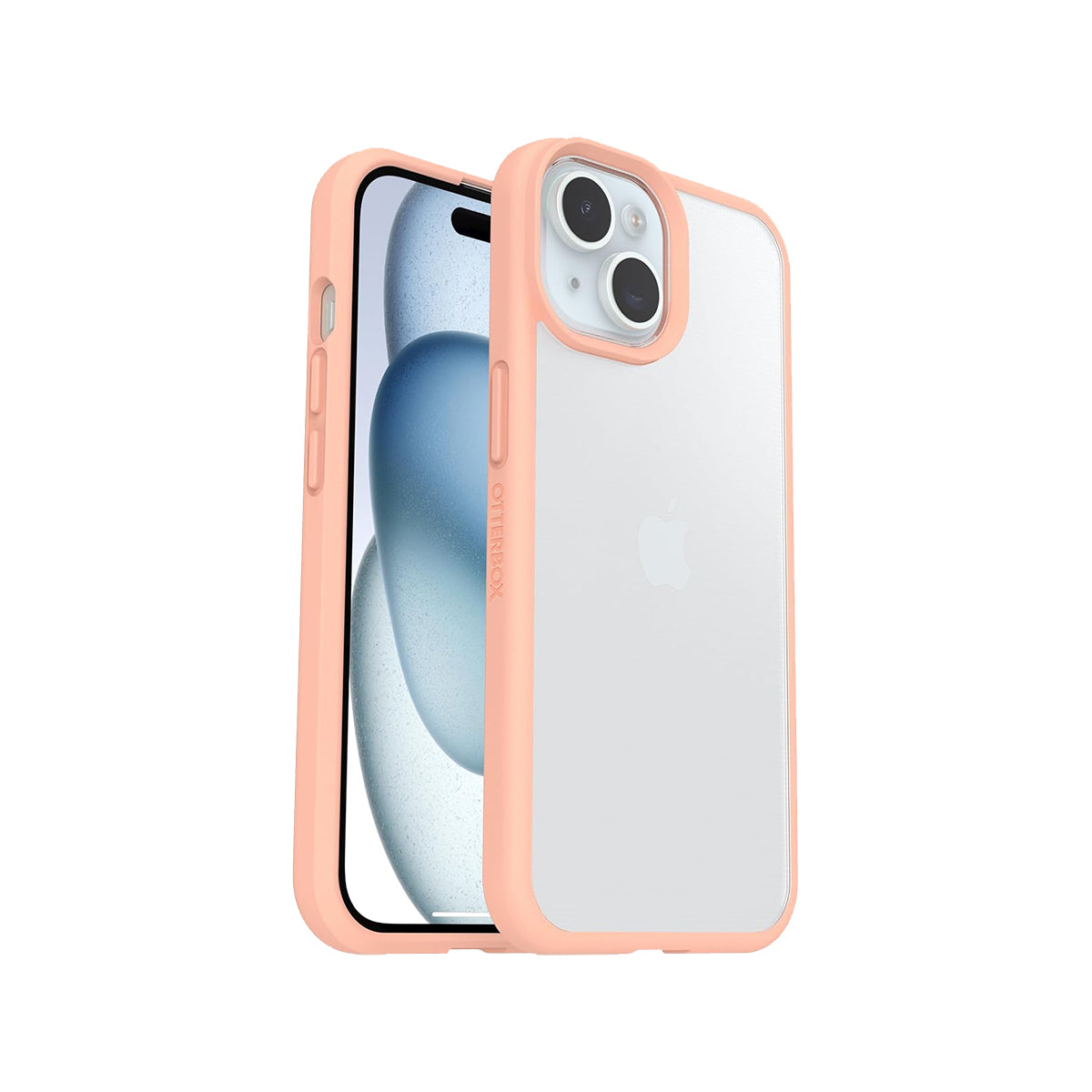 OtterBox SLEEK Protective Phone Case for iPhone 15/14/13 - Slim & Durable Cover, Peach Perfect Color - Perfect for Everyday Use, Work & Travel