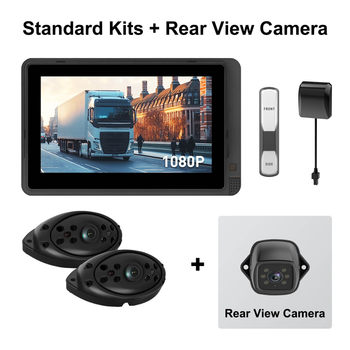AUXITO Progressive Safe System DVS Kit 2024 - Advanced 0.2s Detection for HGV Safety Compliance | Perfect for Urban Delivery Trucks & Construction Vehicles