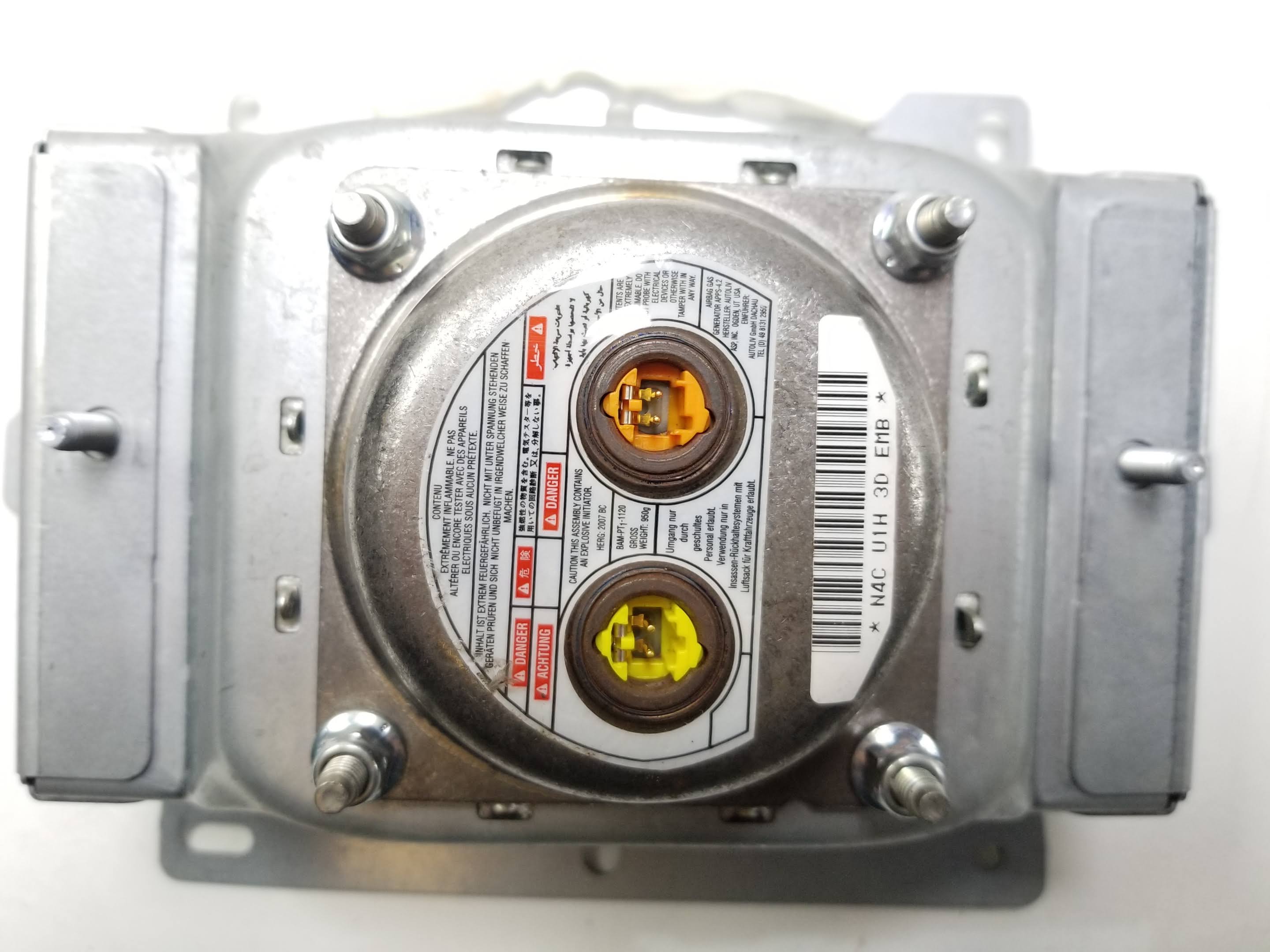 04 05 06 07 INFINITI QX56 Right Passenger Dash Airbag SRS OEM Replacement - Perfect for Vehicle Safety Repair & Restoration Projects