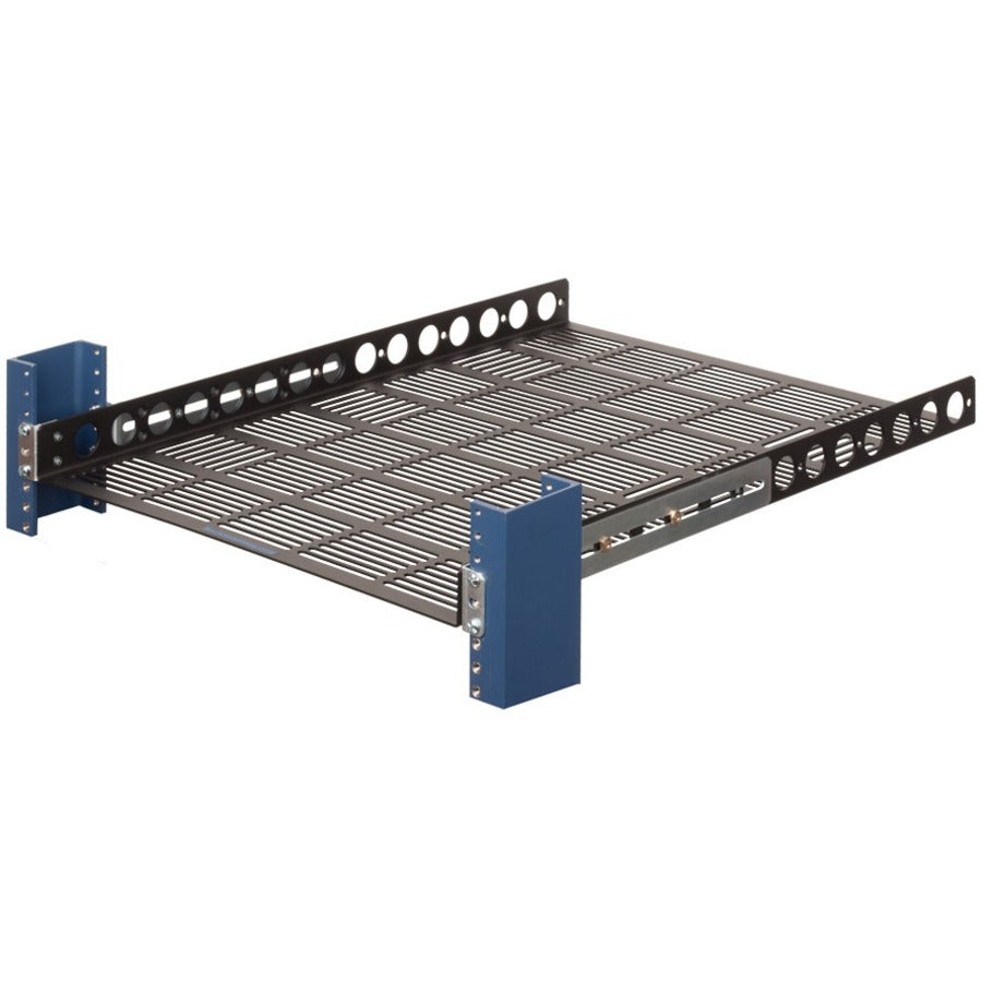 1U 28-Inch Universal Fixed Shelf - 150 lb Capacity for 4-Post & 2-Post Server Racks - Ideal for Data Center & Network Equipment Organization