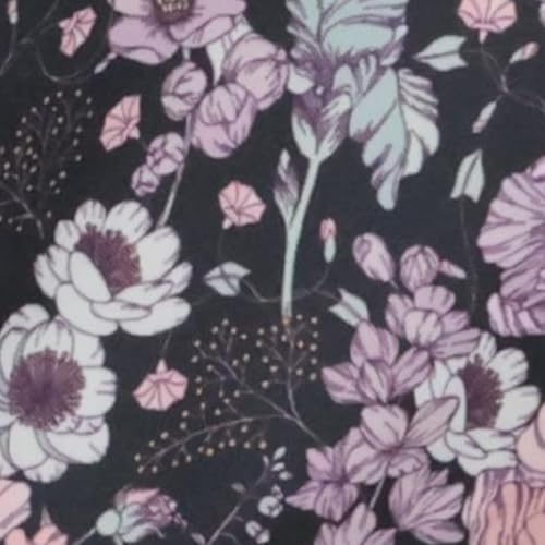 Floral & Black