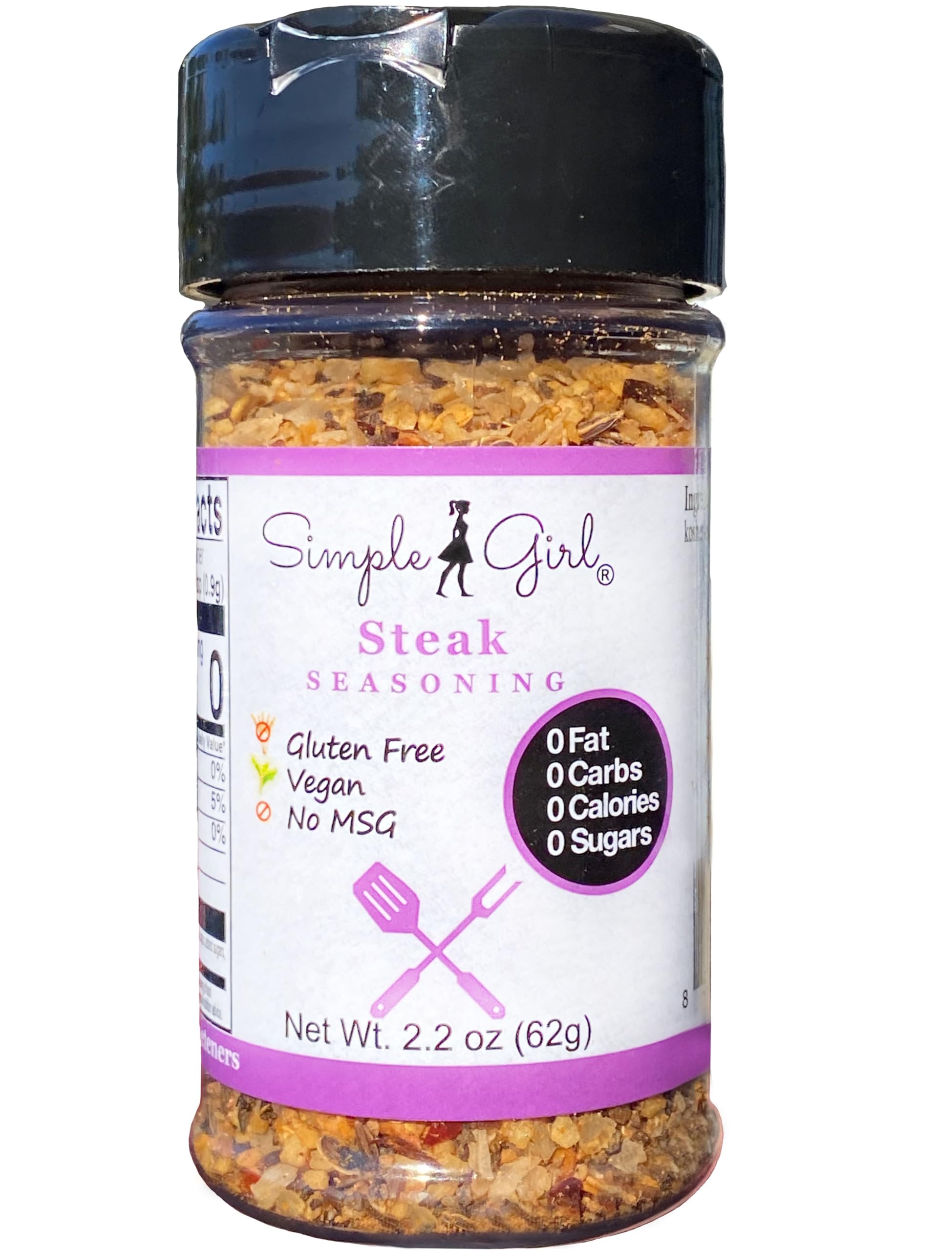 Simple Girl All Natural Steak Seasoning - Premium Gourmet Spice Blend for Grilling, BBQ & Cooking - Perfect for Steaks, Burgers & Meat Dishes