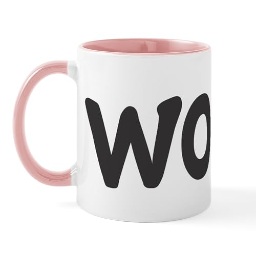 White/Pink Inside - Woof Mug