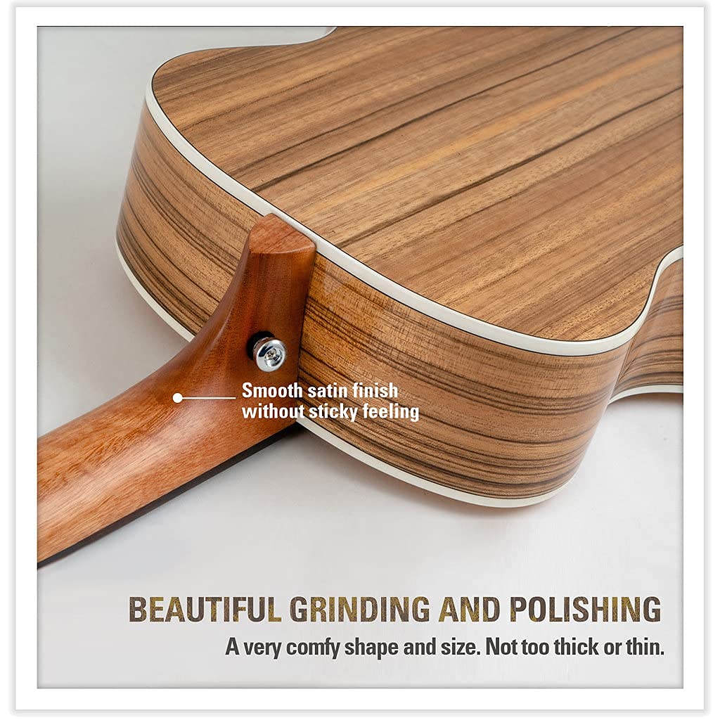 Sigma Junior 3/4 Size Acoustic Guitar with Solid Spruce Top, Mahogany Back & Sides - Natural Gloss Finish, Rosewood Bridge & Premium Steel Strings | Compact Travel Guitar for Kids & Beginners | Perfect for Camping, Road Trips & Small Hands