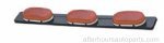 49072 Red Low-Profile Oval LED Bar Light - Durable Under Cabinet Lighting for Kitchen, Bar Counter, RV & Display Cases