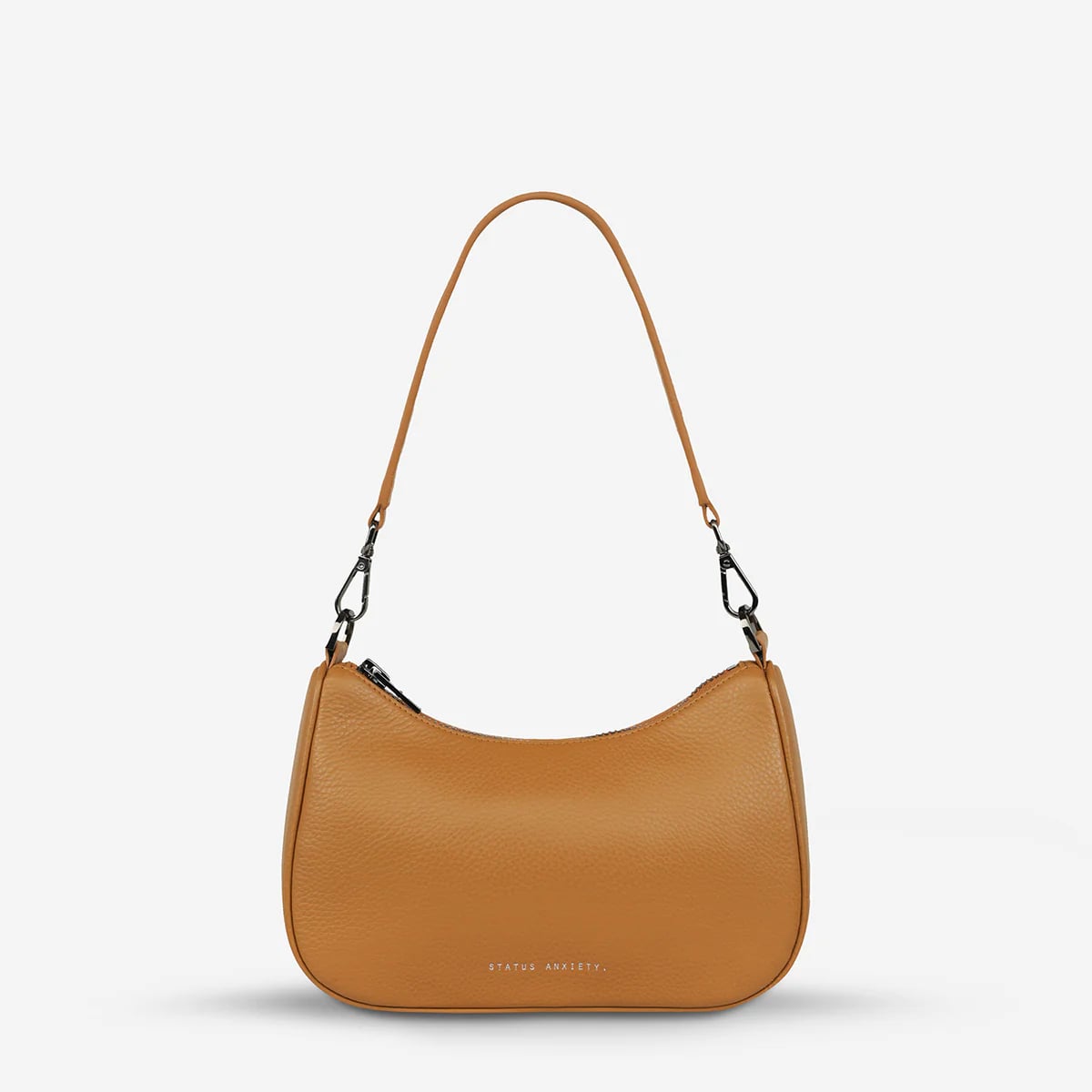 Status Anxiety Look Both Ways Bag in Tan - Stylish Crossbody Purse for Women | Perfect for Work, Travel & Everyday Use