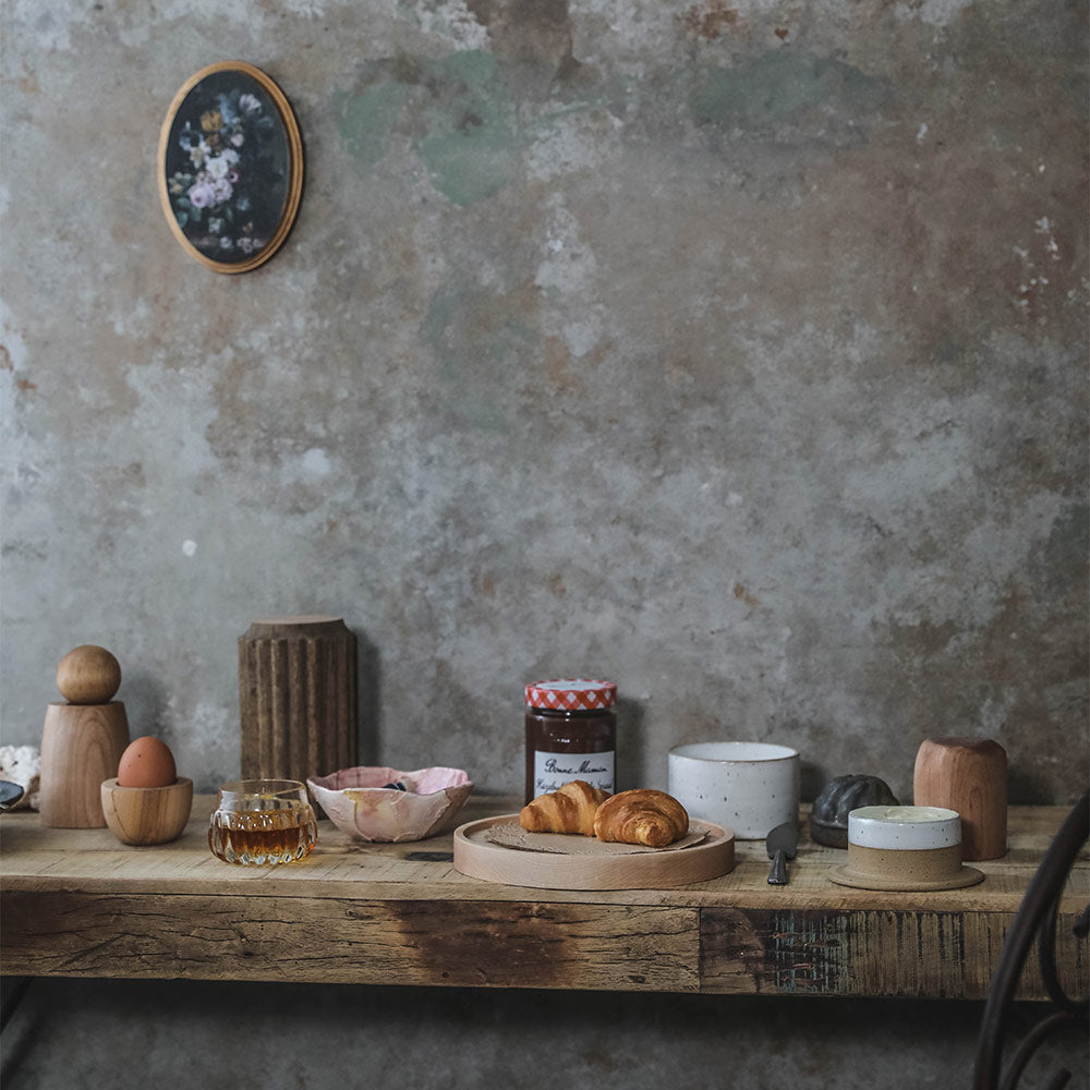 Handcrafted Maple Wood Plate - Natural, Durable & Eco-Friendly for Dining, Serving & Home Decor