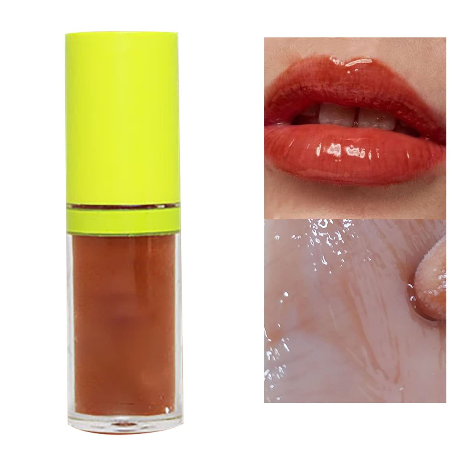 Oh My Gloss Lip Oil - Hydrating & Plumping 3ml Lip Treatment for Dry Lips | Moisturizes, Lightens Lip Lines & Enhances Natural Lip Color | Transparent Lip Gloss for Women | Perfect for Daily Use, Night Care & Makeup Prep