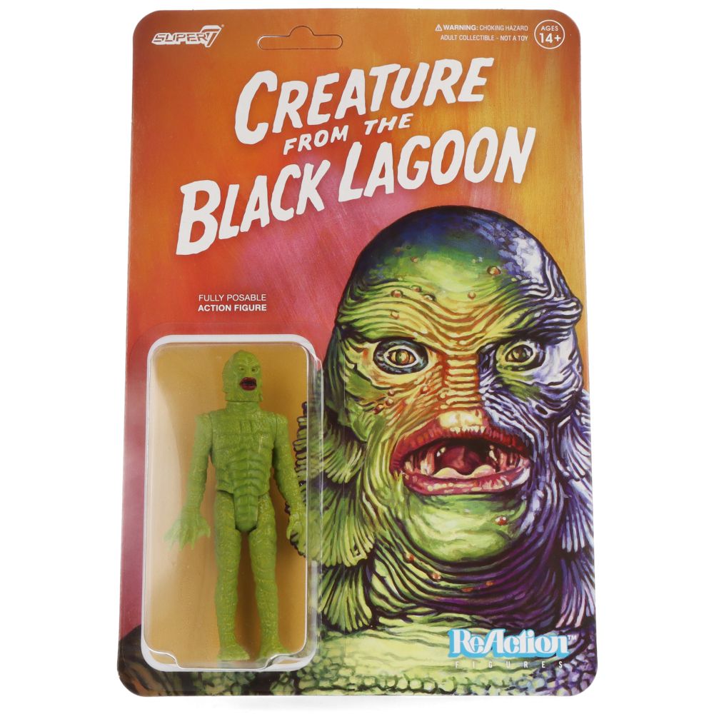 Creature from the Black Lagoon Universal Monsters Wave 1 ReAction Figure - Classic Horror Collectible for Display & Movie Night Decor