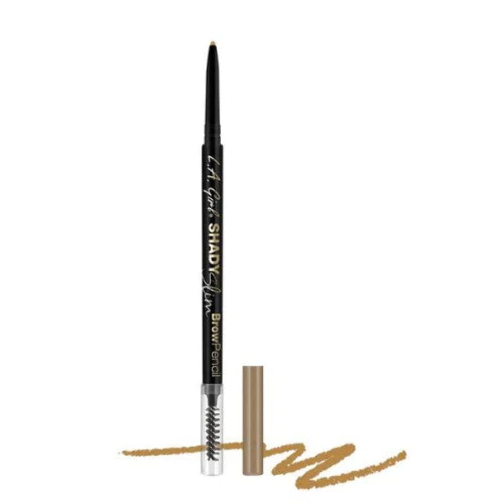 L.A. GIRL Slim Brow Pencil - Black for Natural Eyebrows