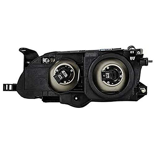 RAREELECTRICAL New Passenger Side Headlight Compatible With 1993-1996 Toyota Corolla Wagon - Part #81110-1E221 (811101E221, To2503107) - Perfect for Night Driving & Vehicle Restoration