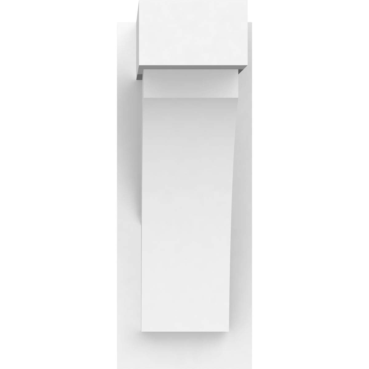 Ekena Millwork Thorton Architectural Grade PVC Outlooker with Block Ends - 7