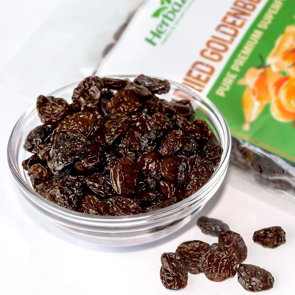 Organic Goldenberries Dried 1 LB - USDA Certified, Vegan, Gluten-Free Superfood - Healthy Snack for Baking, Yogurt Topping, Smoothie Mix & Cereal - Perfect for Home, Office & Travel