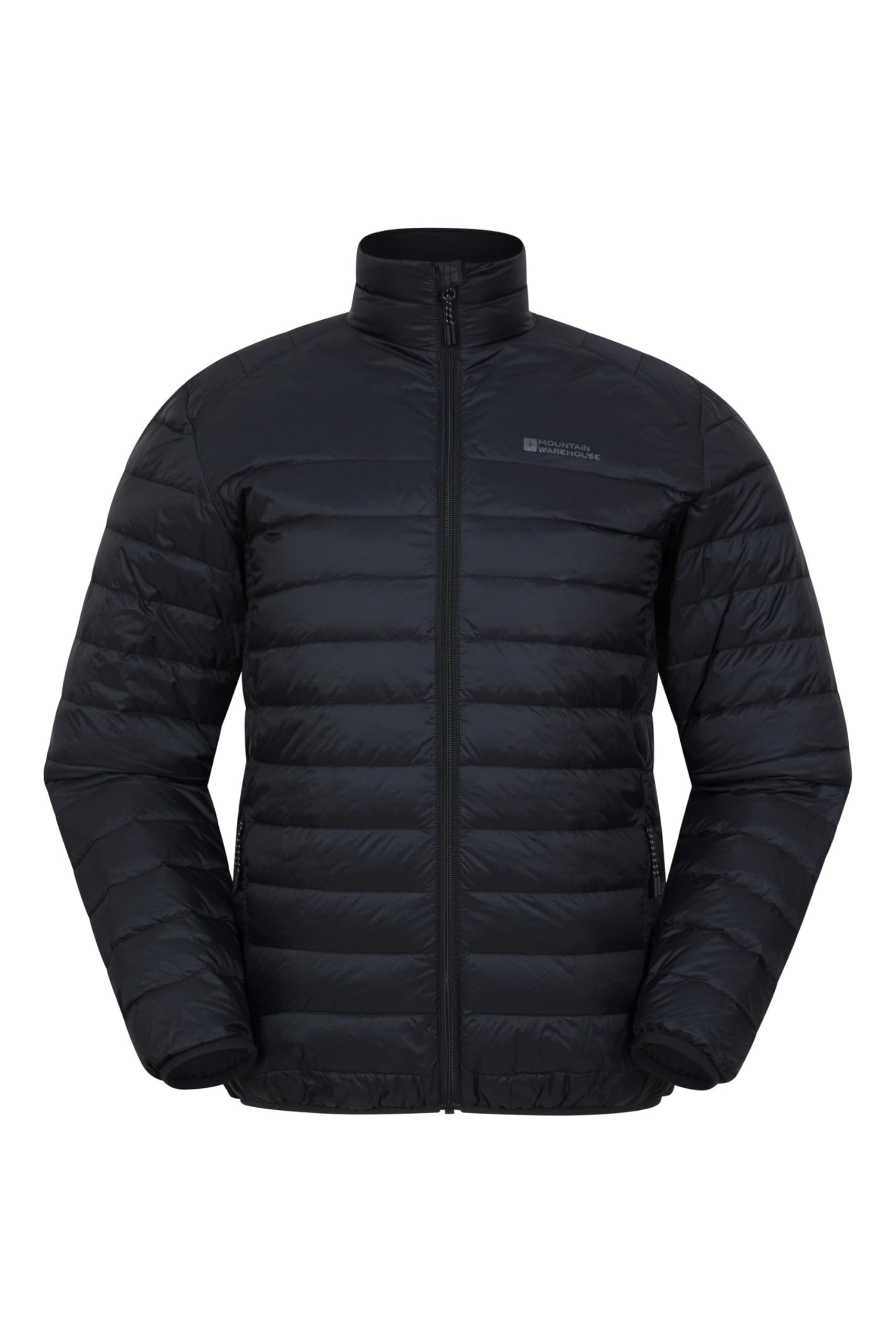 Lightweight Men's Down Jacket Waterproof Raincoat - Mountain Warehouse - Perfect for Hiking, Camping & Outdoor Adventures