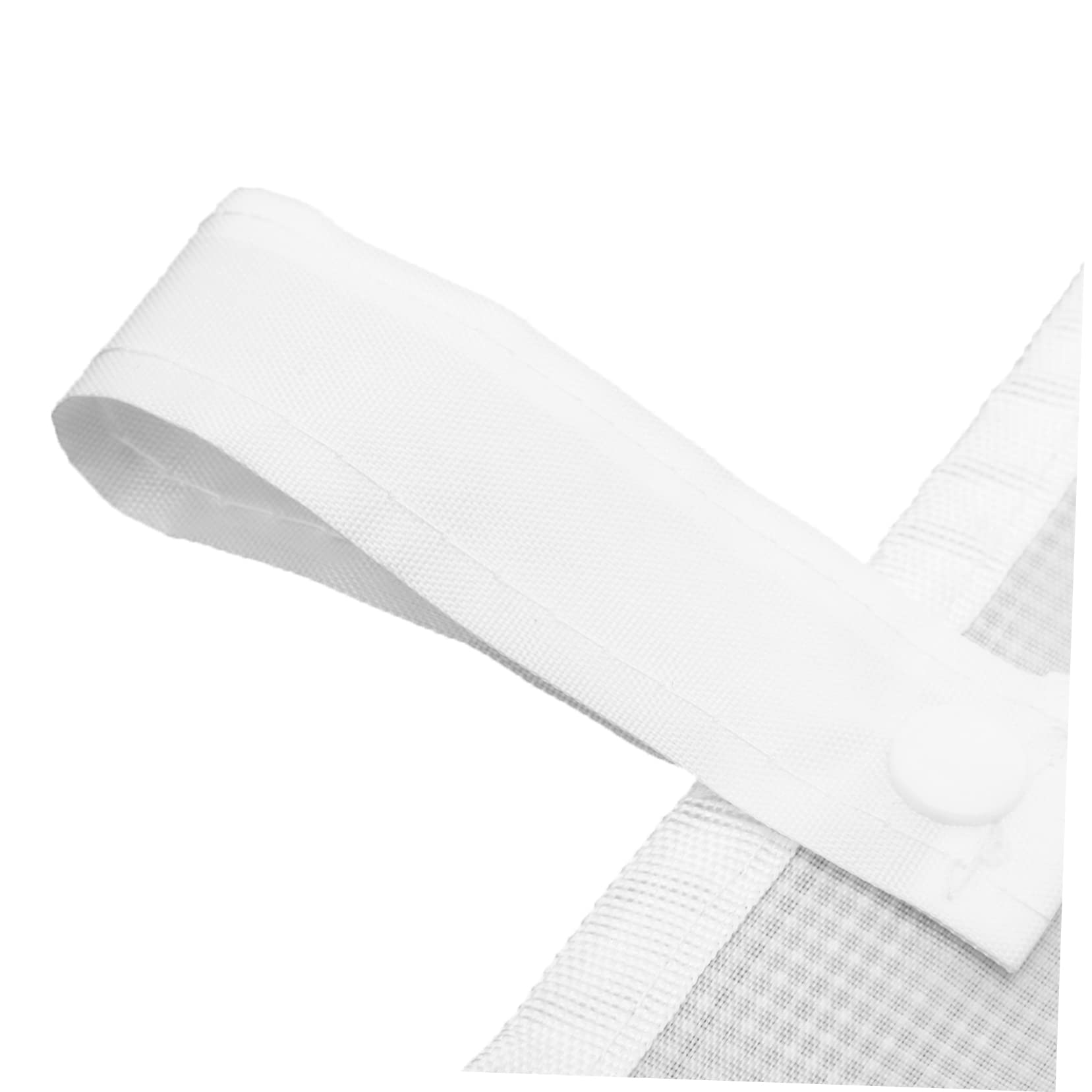 UPKOCH 3-Piece Bath Toy Organizer Set - Mesh Storage Bags for Kids Bath Toys, Durable Waterproof Toy Net for Bathtub Organization (White) - Perfect for Baby Bath Time & Nursery Toy Storage