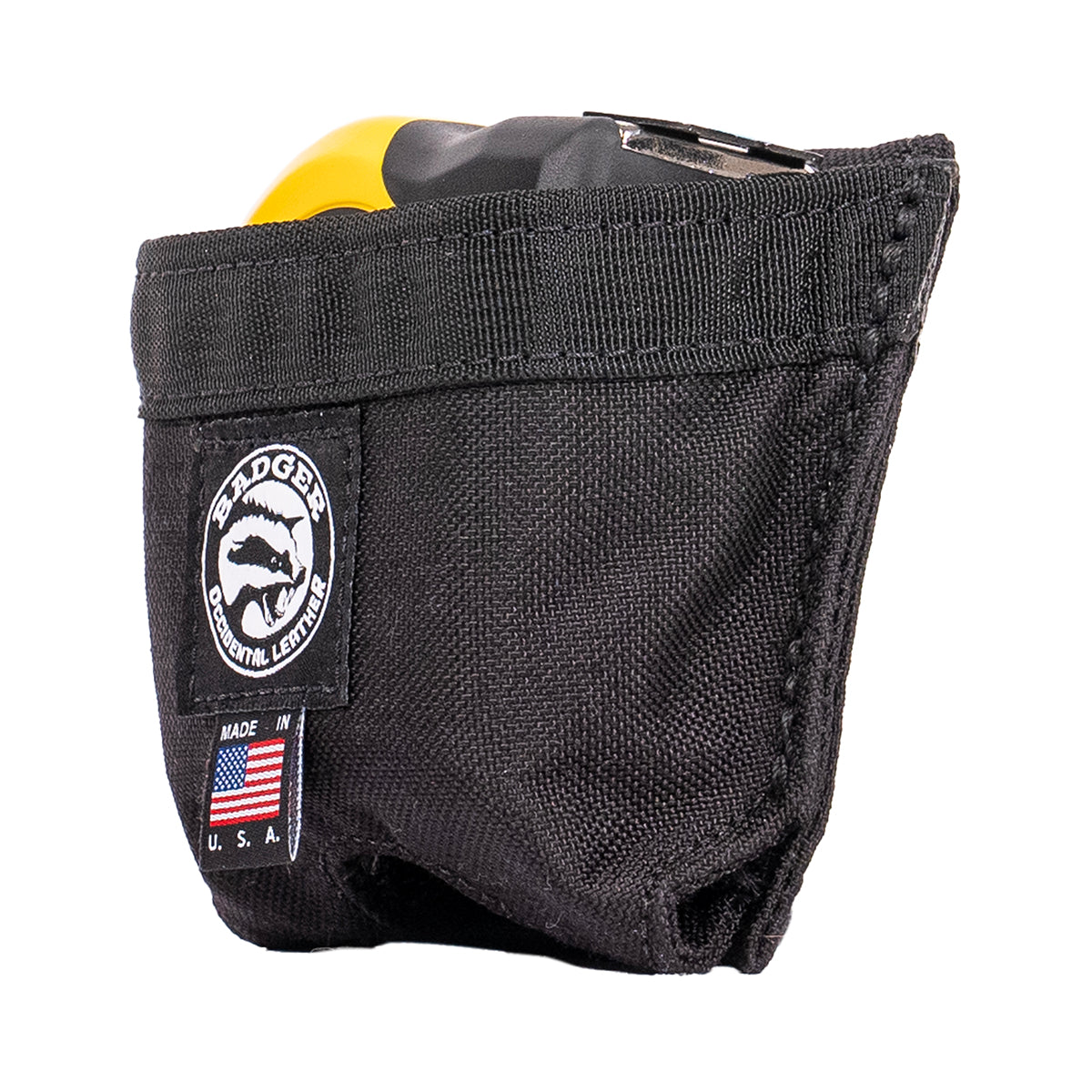 Badger Tape Holster - Heavy Duty Utility Belt Clip for Duct Tape, Packing Tape & More - Perfect for Construction, DIY Projects & Home Repairs