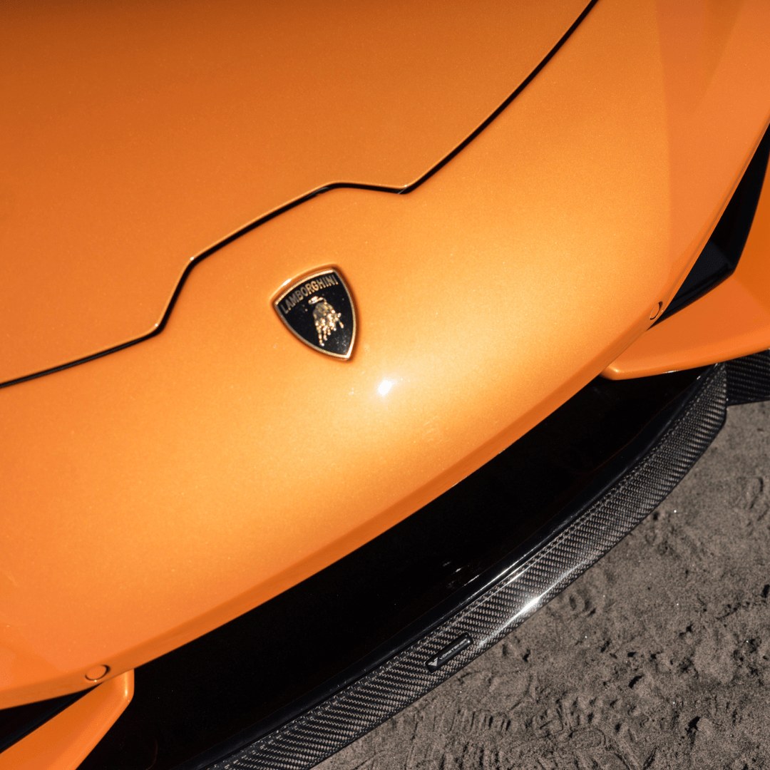 Lamborghini Huracan Verona Edizione Aero Front Spoiler - Carbon Fiber Lip for Enhanced Downforce & Style | Perfect for Track Racing & Car Shows