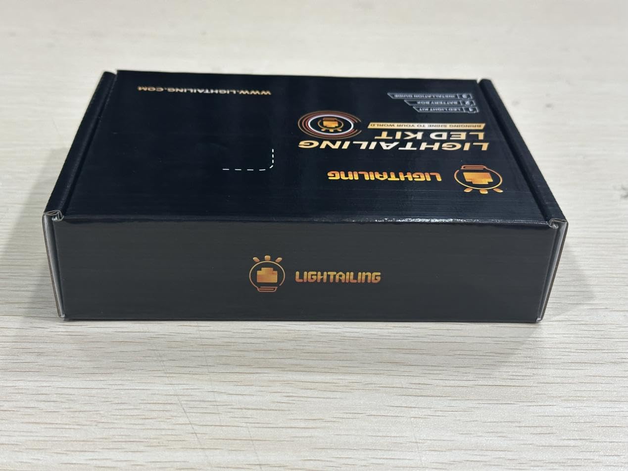 Lightailing Rechargeable Battery Box - Portable Power Supply for LEGO Lights, Outdoor Camping & Emergency Backup