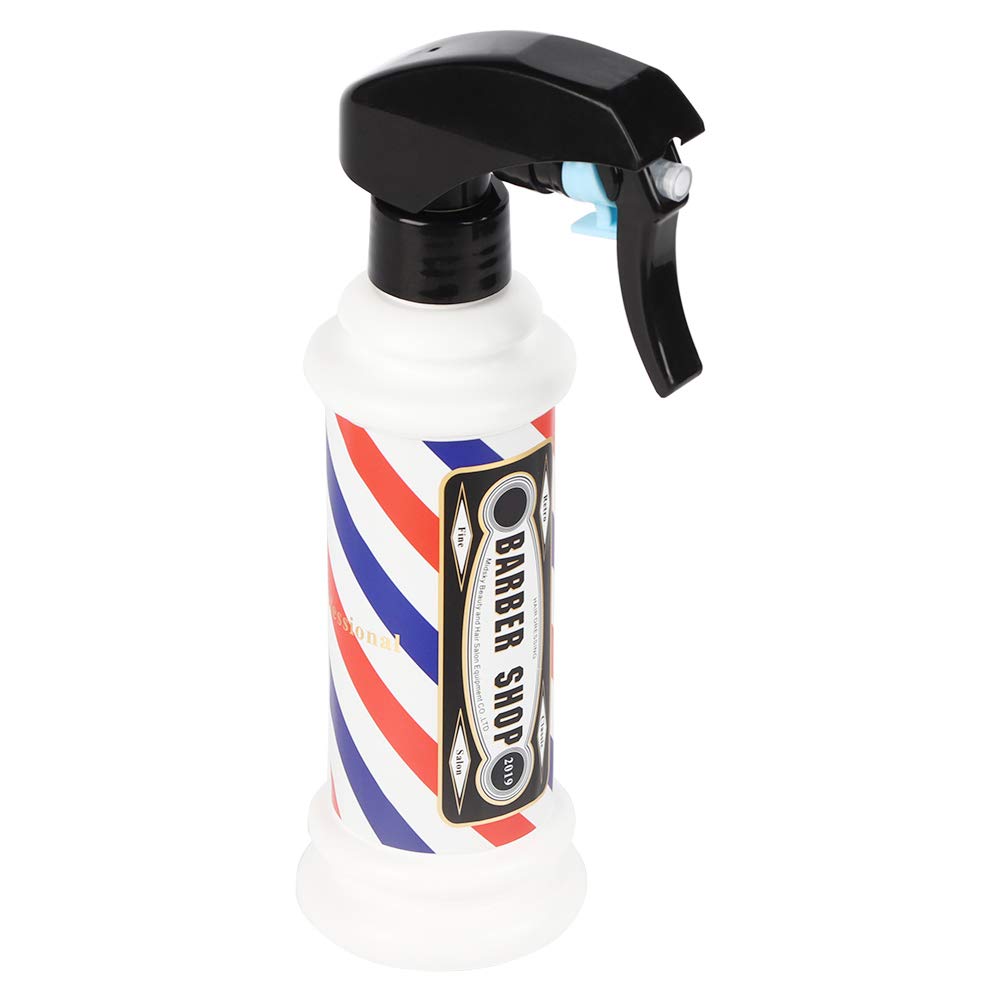 **150ml Refillable Hair Styling Spray Bottle - Salon & Barber Shop Water Atomizer for Curly Hair, Hydration & Styling (White) - Perfect for Home, Salon & Travel Use**