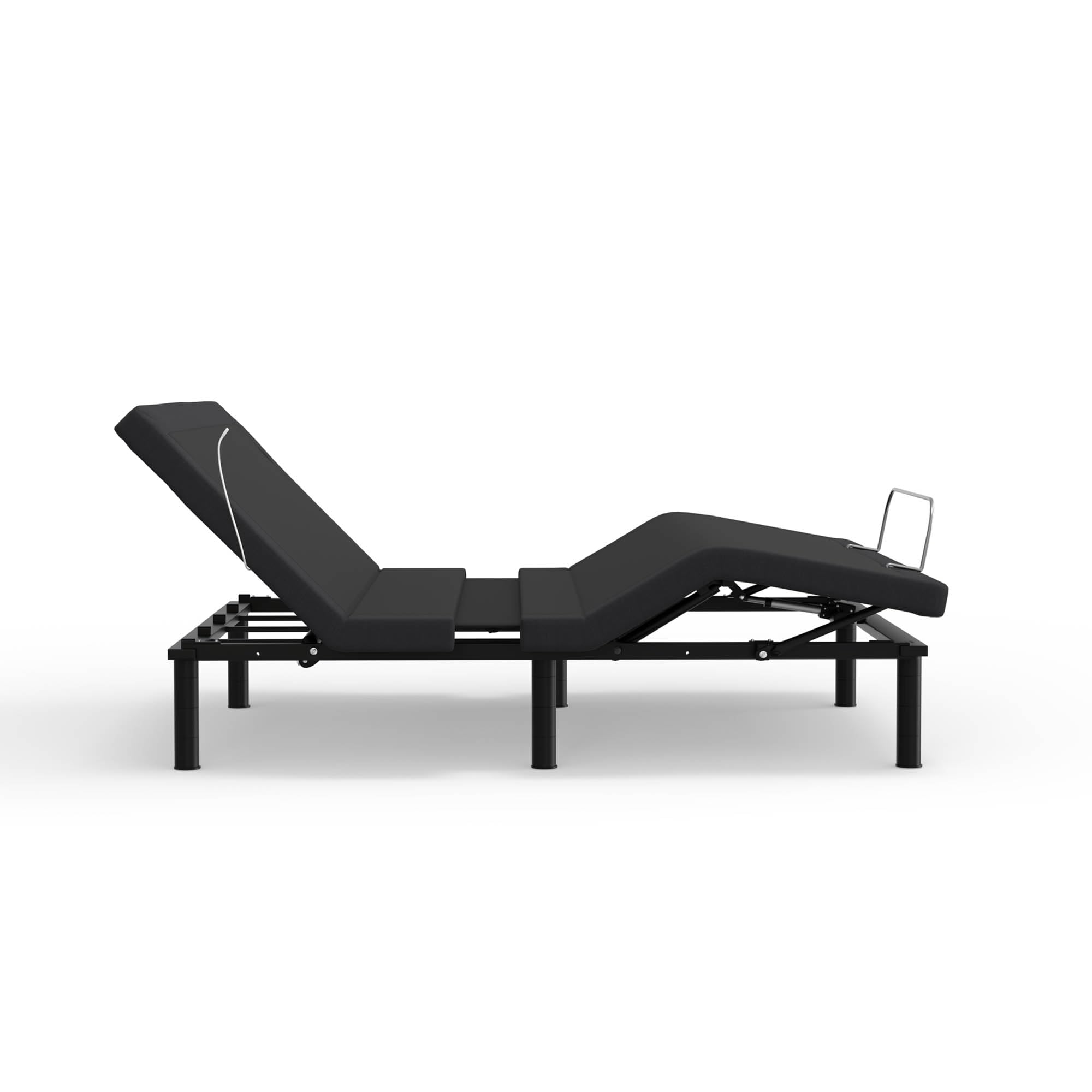 Blissful Nights e6 Adjustable Bed Frame with Voice Control, Massage, USB Charging, Night Light & Anti-Snore - Zero Gravity, Wireless Remote, Tool-Free Assembly (Twin XL) - Perfect for Home, Hospital & Elderly Care