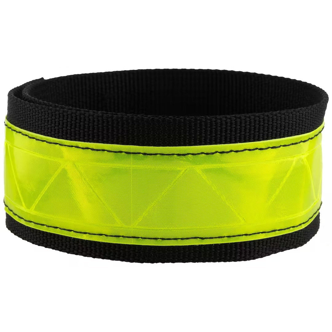 Evo Reflective Band - High Visibility Safety Armband for Running, Cycling & Night Activities - Adjustable Reflective Wristband for Jogging, Walking & Outdoor Sports