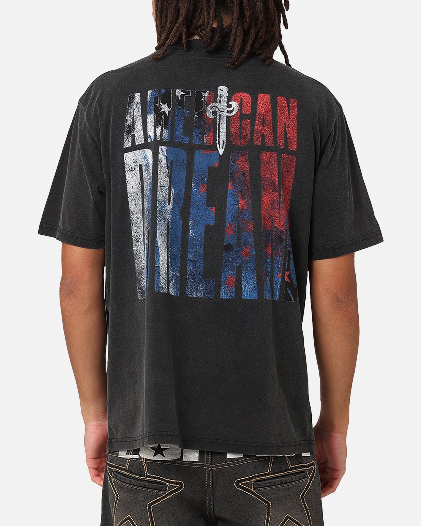 21 Savage Dream T-Shirt - Washed Black Vintage Rap Tee for Men | Hip Hop Streetwear & Concert Outfit