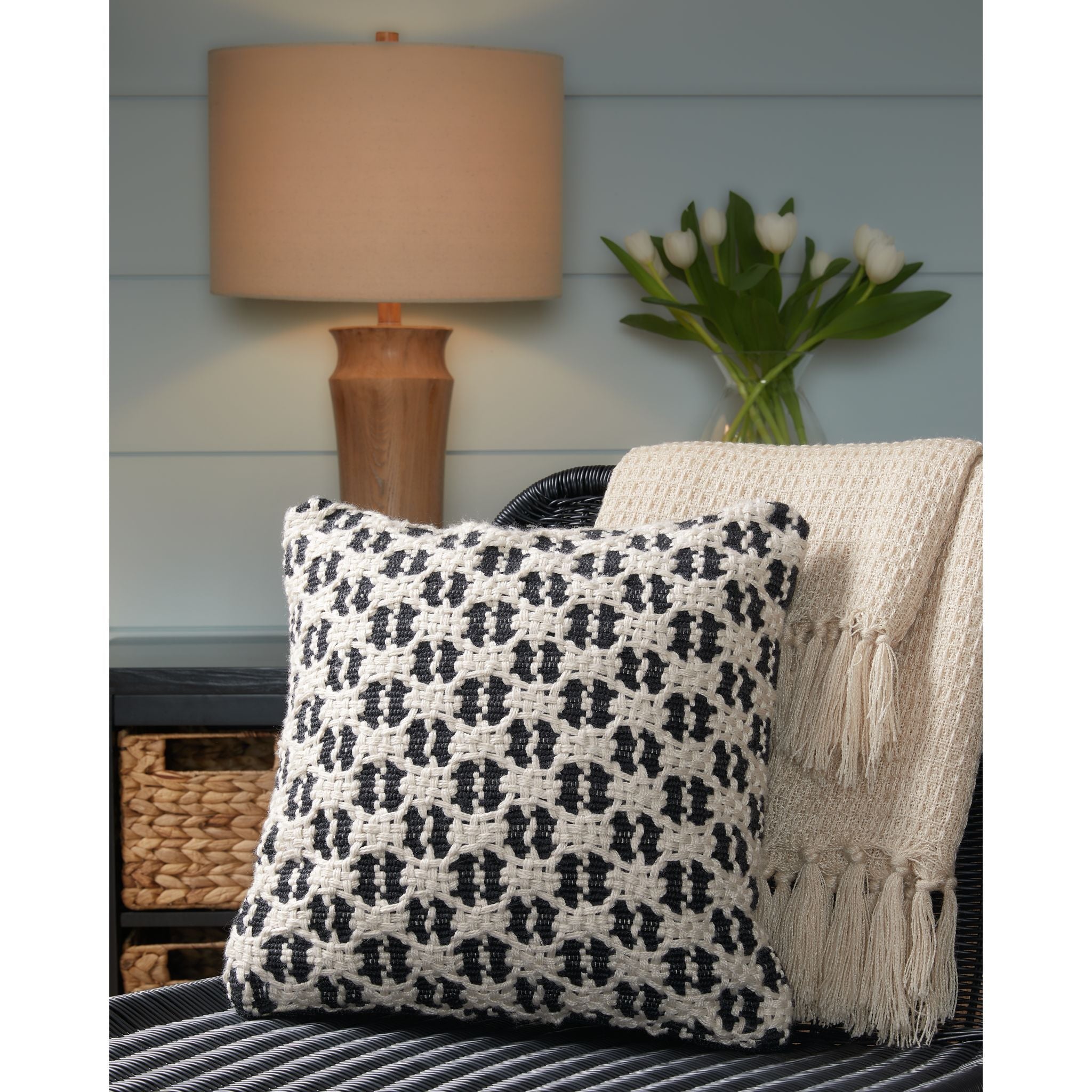 Bealer Decorative Accent Pillow - 16x16 Inch Soft Throw Pillow for Couch, Bed & Sofa - Stylish Home Decor for Living Room, Bedroom & Office