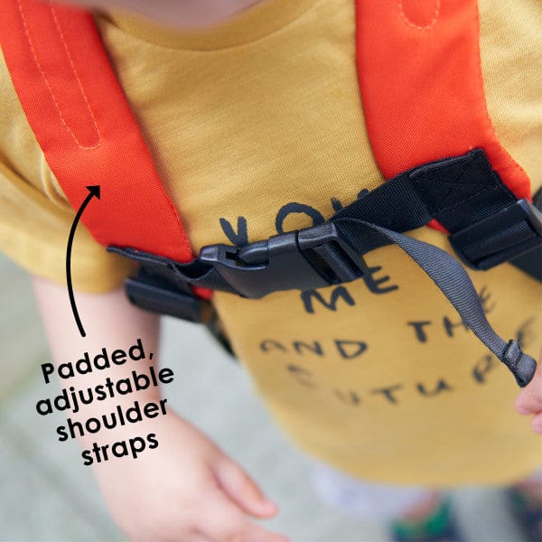 Diono Sure Steps Safety Reins and Backpack for Toddlers - Adjustable Child Harness with Leash for Walking, Travel & Shopping - Anti-Lost Backpack for Kids 1-3 Years Old