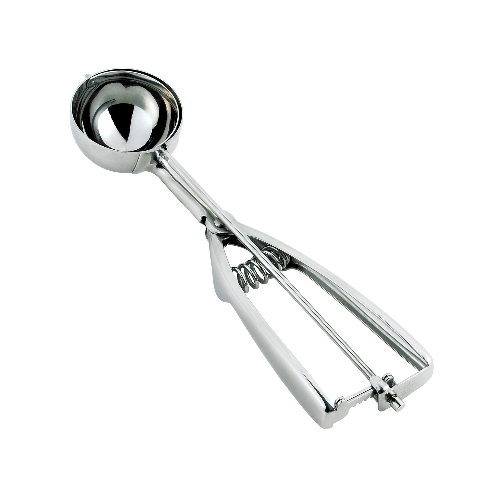 Browne #50 Stainless Steel Disher Scoop 0.6 Oz - Perfect for Portion Control in Restaurants, Bakeries & Ice Cream Shops