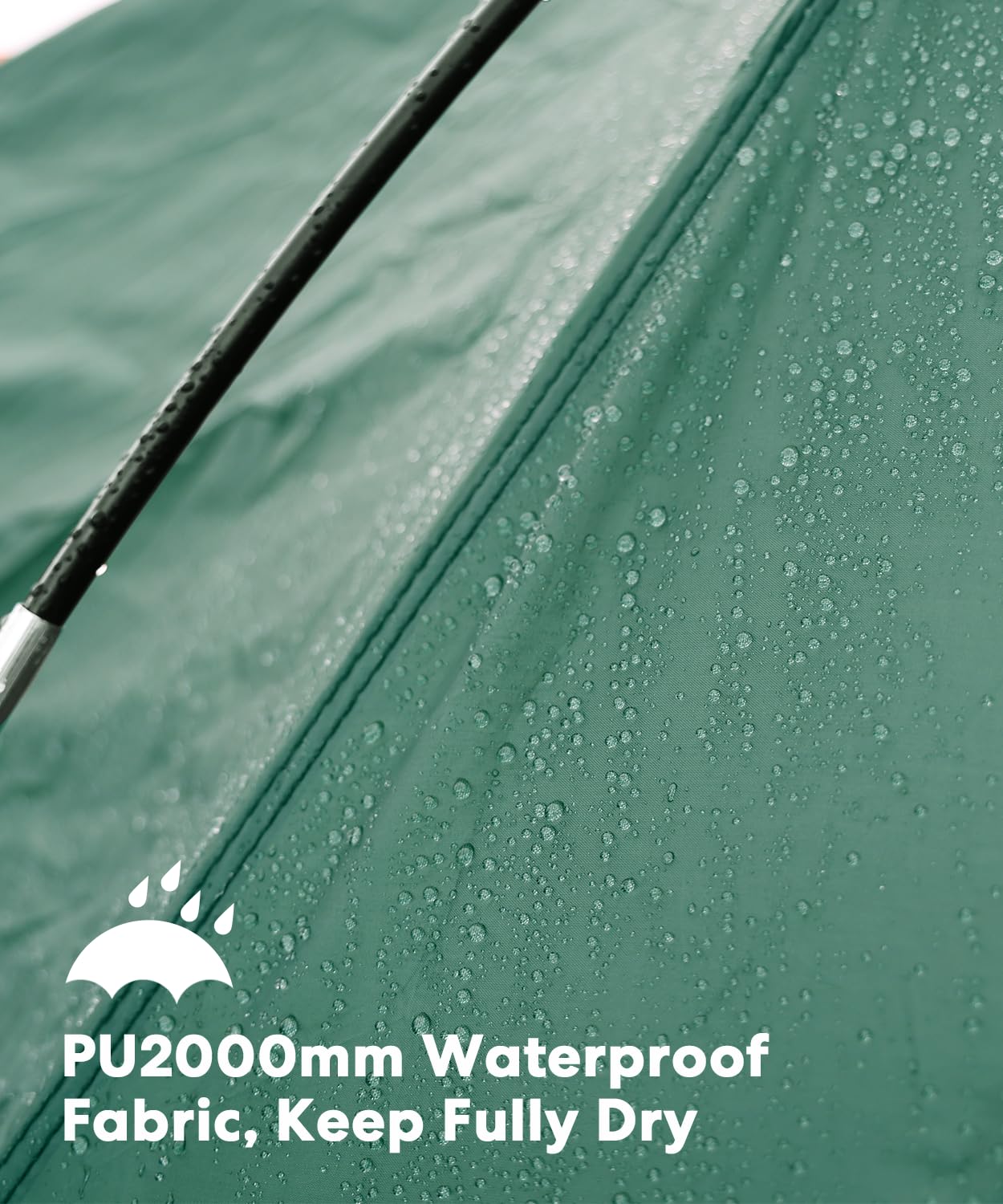 **LIBERRWAY 5.5-6 FT Truck Bed Tent - Waterproof PU2000mm Double Layer, 2-Person Pickup Truck Tent with Windows for Camping, Outdoor Travel & Road Trips - Green**    *(Perfect for Camping Adventures, Overlanding, Tailgating & Outdoor Getaways!)*
