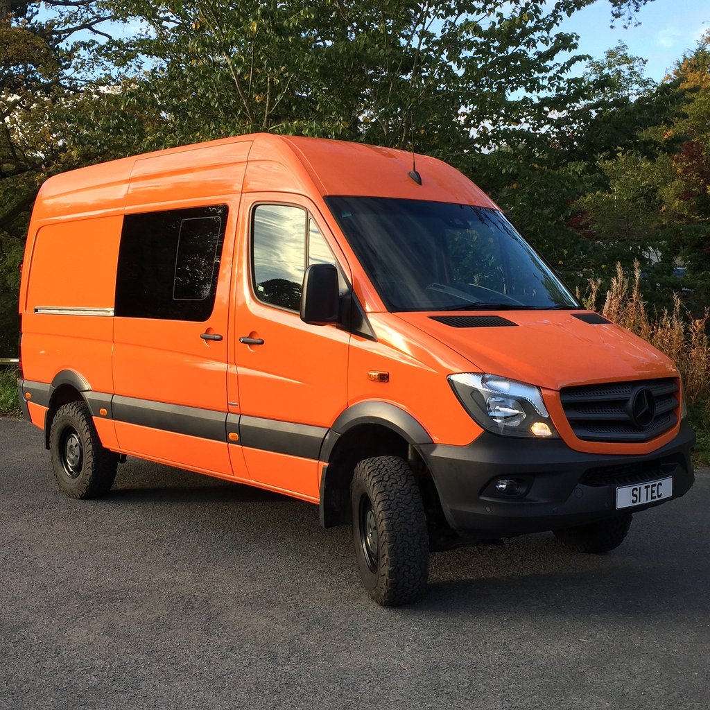 Terrawagen Euro Sprinter Flare Kit for 2007-2018 Models - Perfect for Off-Road Adventures & Van Conversions