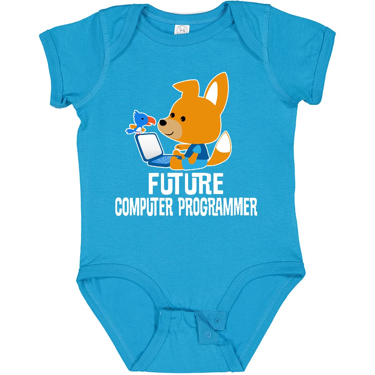 Inktastic Future Computer Programmer Baby Bodysuit - Cute Coding-Themed Onesie for Infants & Toddlers - Perfect Gift for Tech-Savvy Parents & Baby Showers